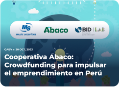 GABV: Cooperativa Abaco: Crowdfunding para impulsar el emprendimiento en Perú